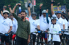 Mangaluru: Cyclists  take out awareness rally against Yettinahole Project